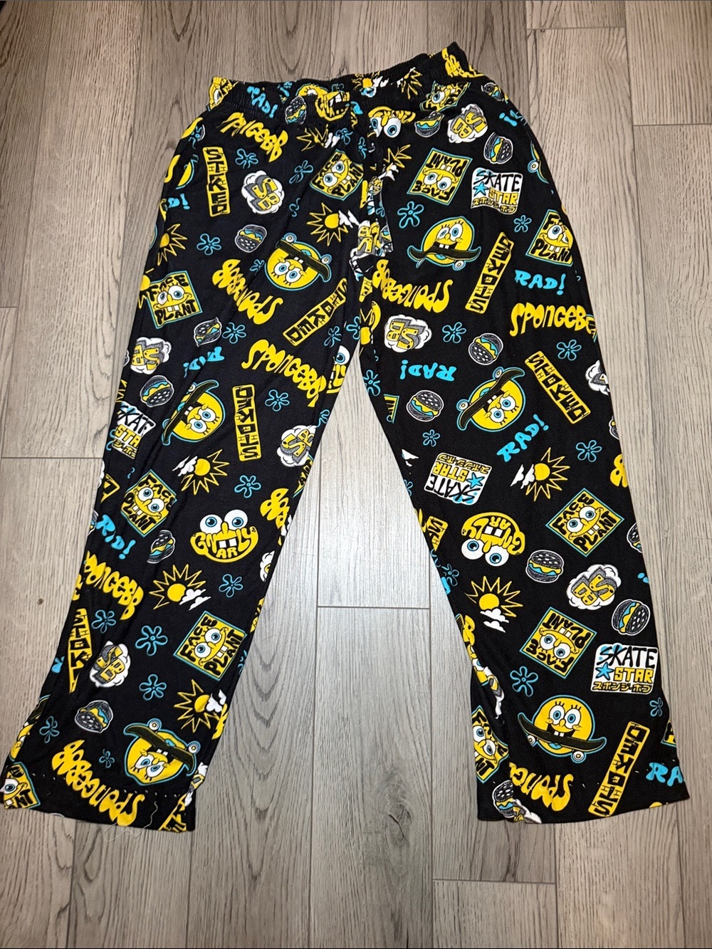 SpongeBob Squarepants All Over Lounge Pants Size Medium Super Comfy